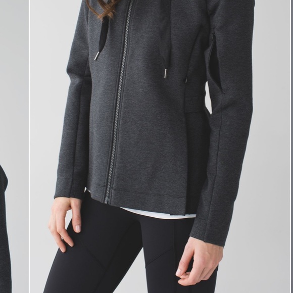 Lululemon &go Skyline Jacket Size 8 Grey - Picture 4 of 16